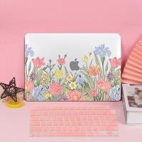 ราคา 2023ใหม่ดอกไม้พิมพ์ Sarung Dof สำหรับ2022 Apple Macbook Air M1 M2 A2681ปลอก M2 M1 Pro 2021 Retina 13 14นิ้ว A2338 A2337ฝาแข็ง2020ฟรีแผ่นครอบแป้นพิมพ์ (17338175238)