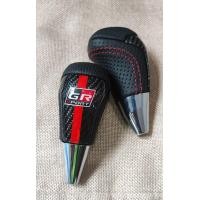 ราคา หัวเกียร์ Auto Toyota ทำเคฟล่าผ้าแท้ หนังรู ด้ายแดง GR Sport (16287888382)