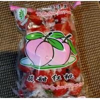 ราคา ลูกท้อบ๊วยแดง แช่อิ่ม ถุงละ 500 กรัม (20521806235)