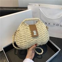 ราคา New กระเป๋าสานฟาง กระเป๋าคลัทช์ กระเป๋าสะพายข้าง สไตล์ญี่ปุ่น พร้อมส่ง สามสี (21242491780)