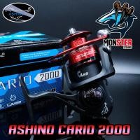 ราคา รอกสปินนิ่ง อาชิโน่ ASHINO CARIO 1000 2000 3000 4000 5000 6000 BLACK RED (8991229533)
