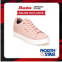 ราคา Online Exclusive Bata by North Star รองเท้าผ้าใบสนีกเกอร์ แบบสวม สำหรับผู้หญิง รุ่น ESSIE สีขาว 5801057 สีชมพู 5805057 (20012895229)