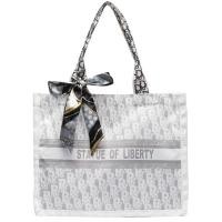 ราคา Statue กระเป๋าสาน กระเป๋าถือ กระเป๋าสะพายข้างแฟชั่น (17443052895)