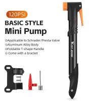 ราคา วาล์ว Presta สำหรับจักรยานตะวันตก120PSI ที่สูบลมจักรยานแบบพกพาขนาดเล็กอุปกรณ์จักรยานเครื่องเพิ่มลมยางปั๊มลม (21089668660)