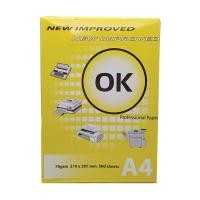 ราคา กระดาษถ่ายเอกสาร ยี่ห้อ OK ขนาด A4 หนา 70 แกรม จำนวน 500แผ่น รีม (20135505289)