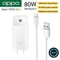 ราคา ชุดชาร์จออปโป้ OPPO Realme 80W SUPER VOOC SET หัวชาร์จ สายชาร์จ รองรับการชาร์จเร็วแบบซุปเปอร์ Super VOOC รับประกัน1ปี รองรับรุ่น Reno10 Reno8 Reno7 Reno6 Reno5 Find x5 (16899473320)