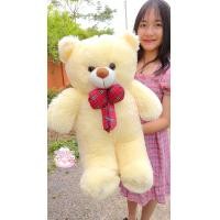 ราคา ตุ๊กตาหมี ตุ๊กตาหมีขนปุย ขนาด 65cm หมีปัจฉิมขนฟูนิ่ม เนื้อผ้าเกรดพรีเมี่ยม ขนยาว นุ่มนิ่ม สวยๆ น่ารัก ใยล้วน เกรดเอ หมีตัวกลาง (13416449468)