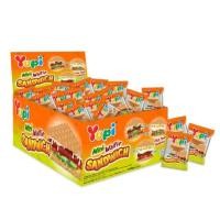 ราคา เยลลี่ Yupi ยูปี้ 24ชิ้น เยลลี่แฮมเบอร์เกอร์ เยลลี่พิซซ่า เยลลี่เขี้ยวฟัน เยลลี่หมี เลือกได้หลายรส Jelly ขนม (17347265249)