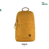 ราคา Fjallraven Raven 20 กระเป๋าแบรนด์ Fjallraven เป้สะพายหลังดีไซส์เรียบง่าย สายและโลโก้หนังแท้ เป้เดินทาง เป้ท่องเที่ยว จากสวีเดน กระเป๋าแฟชั่น (16637208658)