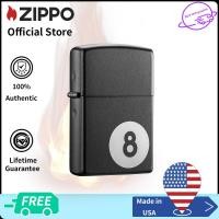 ราคา Zippo 8 Ball Design Black Matte Windproof Pocket Lighter Zippo 28432 Lighter without Fuel Inside สีดําด้าน ไฟแช็กไม่มีเชื้อเพลิงภายใน (17415115953)