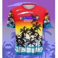 ราคา เสื้อยืดแฟชั่นผู้ใหญ่ พิมพ์ลายแฟชั่น เสื้อท่องเที่ยว ระยอง เสื้อนำเทรน (21020460868)