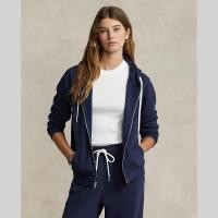 ราคา Sale Polo Ralph Lauren เสื้อแจ็คเก็ตผู้หญิง Jacket Fleece Full Zip Hoodie รุ่น WMPOKNINFB20462 สีฟ้า (20849972014)