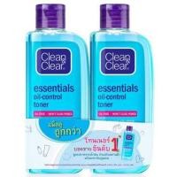 ราคา Clean Clear essential oil control toner คลีนแอนด์เคลียร์ โทนเนอร์ ออยคอนโทล 100 มล แพ็กคู่ 50 ml เดี่ยว (11028202819)