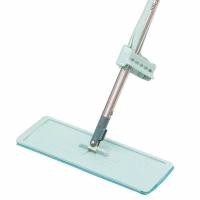 ราคา Lazy Mop ไม้ถูพื้นแบบรีดน้ำ พร้อมผ้า 2 ผืน ไม้ถูพื้น พร้อมส่ง 8185 (10245100866)