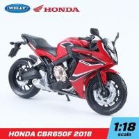 ราคา โมเดลรถ บิ๊กไบค์ Honda CBR650F 2018 สเกล 1 18 แบรนด์ Welly โมเดลบิ๊กไบค์ CBR 650F (13579397335)