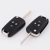 ราคา chevrolet เชฟโรเลต ครูซ โซนิค เคสกุญแจรีโมท แบบพับได้3ปุ่ม มีโลโก้ (19598163445)