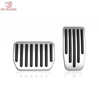 ราคา แผ่นเหยียบเท้ารถยนต์ BC 2ชิ้นแผ่นเหยียบคันเร่งที่พักเท้าน้ำมันเบรคพรมเหยียบอุปกรณ์เสริมอะลูมินัมอัลลอยสำหรับ Tesla รุ่น3 Y (20447774318)