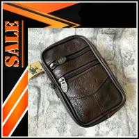 ราคา โปรโมชั่น กระเป๋าหนังแท้ สุภาพบุรุษ ร้อยเข็มขัด เหน็บเข็มขัด คาดเอว ทำจากหนังแท้ 100 ทรงตั้ง ขนาดใหญ่พิเศษ ใส่โทรศัพท์ได้ทุกรุ่น (8016758281)