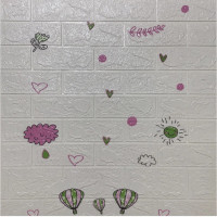 ราคา ถูกสุด พร้อมส่ง วอลเปเปอร์ติดผนังลายไม้ 3 มิติ ขนาด 70 70cm มีกาวในตัว สติ๊กเกอร์ติดผนัง 3D ตกแต่งห้อง Wallpaper 3D วอลล์เปเปอร์ลายไม้ (20545971757)