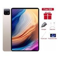 ราคา 2024 Original Pad 6 Pro แท็บเล็ต 11 HD Snapdragon 870 Android 12แท็บเล็ต 12GB 512GB กล้องคู่ประเภท C Global Tablet PC PAD 6 (21074576112)