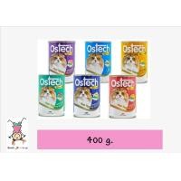 ราคา อาหารแมวกระป๋อง Ostech ออสเทค 400 กรัม 1กระป๋อง (14909490354)