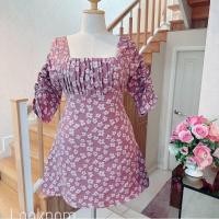 ราคา MG0104 เดรสคอเหลี่ยม ไซส์ใหญ่ เดรสออกงาน ดอกไม้3D พรางพุง อกจีบทวิส กระโปรงทรงสวิง เดรสออกงาน ชุดราตรีไซส์ใหญ่ สาวอวบ (19054453184)