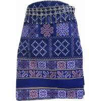 ราคา ผ้าไทย กระโปรงป้าย ผ้าถุงสั้นสำเร็จรูป ยาว20 5นิ้ว พร้อมตะขอ2คู่ (20891913072)