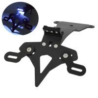 ราคา LED License Number Registration Plate Frame Holder Bracket Tail Tidy Fender Eliminator For DUCATI Scrambler 800 Icon Urban Enduro Full Throttle Sixty 2 Flat Track Pro Street Classic Desert Sled Cafe R
