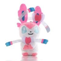 ราคา 1Pcs 11ซม Pokemon Sylveon Eevee Umbreon Vaporeon Espeon Vaporeon Plush ของเล่นตุ๊กตาพวงกุญแจเด็กของขวัญเด็ก (16205699680)