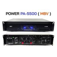 ราคา เพาเวอร์แอมป์ เครื่องขยายเสียง MBVรุ่น PA 5500 สินค้าพร้อมส่ง มีเก็บเงินปลายทาง (20956504060)