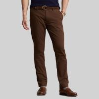 ราคา Sale Polo Ralph Lauren กางเกงผู้ชาย Pants Stretch Slim Fit Chino Pant รุ่น MNPOPNT14G20499 สีน้ำตาล (20757986375)
