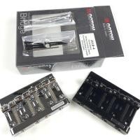 ราคา WK Genuine Original GOTOH 201B 4 4 Strings Electric Bass Bridge Brass Saddle Chrome Black MADE IN JAPAN (17572451260)
