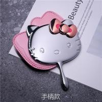 ราคา KT กระจกเล็กมินิน่ารักกระจกแต่งหน้าพับได้กระจกแต่งหน้ามือถือ Kitty กระจกพกพาแมวคิตตี้กระจกพกพา (7957485864)