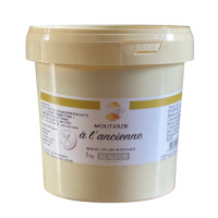 ราคา โบฟอร์ โฮลเกรน มัสตาร์ด จากฝรั่งเศส 1 กก Wholegrain Mustard from France 1kg Beaufor brand (19591573397)