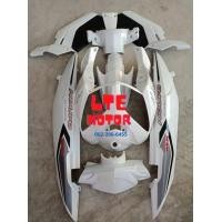 ราคา ชุดสี เฟรม yamaha nouvo MX นูโว mx รุ่นปี 2008 ครบชุด 9 ชิ้น สีขาวล้วน งาน ABS แท้ สินค้ามีประกัน ติดสติกเกอร์ตามรูป พร้อมส่ง (5900870725)