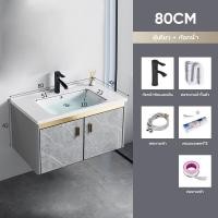 ราคา อ่างล้างหน้า ตู้กระจกห้องน้ํา ตู้ใต้อ่างล้างหน้า ตู้อ่างล้างหน้า อ่างล้างหน้าเคาน์เตอร์ ตู้ห้องน้ํา เคาเตอร์อ่างล้างหน้า (20369271122)