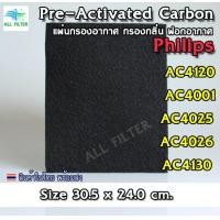ราคา Air Purifier Activated Carbon Filter แผ่นกรอง ไส้กรอง สำหรับ เครื่องฟอกอากาศ Philips รุ่น AC4120 AC4001 และอื่นๆ (2065882758)