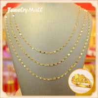 ราคา สร้อยคอทองคำแท้ 18K ลายจันกระพริบ Au750 น้ำหนัก 0 8 กรัม ยาว 18 นิ้ว หรือ 46 ซม มีใบรับประกันจากร้านทอง นิยมที่สุด สินคเก็บเงินปลายทางได้ (21001668889)