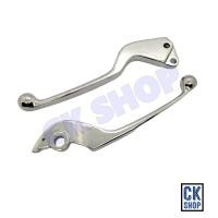 ราคา มือเบรค ซ้าย และ ขวา Air Blade Click Combi Brake สีชุบ มีเนียม แอร์เบรด คลิก รุ่น คอมบายเบรค เดิม ติดรถ เกรดดี (20716610413)