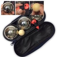 ราคา 1 ชุด 6 ลูก ลูกเปตอง เปตอง ลูกเปตองฝึกซ้อม เปตองฝึกซ้อม กระเป๋า ลูกแก่น และเชือกวัดระยะ ลูกเปตอง BOULES แท้ Petaque ball (21230640885)