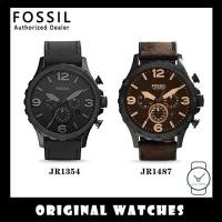 นาฬิกา Fossil รุ่น JR1354 Nate Stainless Steel and Leather Watch