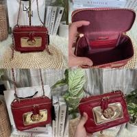 ราคา กระเป๋าทรงกล่อง Box สายโซ่ พันหนัง กระเป๋าสะพายข้าง Lyn (17046122863)