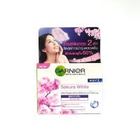 ราคา ถูกกว่าห้าง Garnier Sakura White การ์นิเย่ ซากุระ ไวท์ พิงคิช เรเดียนซ์ เซรั่ม ครีม 18 มล ของแท้ 100 DARA (12239028494)