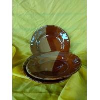 ราคา จานข้าว8นิ้ว จานก้นลึก จานเซรามิค (17053451124)