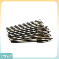 ราคา Konka ดอกสว่านแกะสลักไม้ชุดดอกสว่านแกะสลัก HSS หัวเหล็กคาร์ไบด์แข็ง (20638629338)