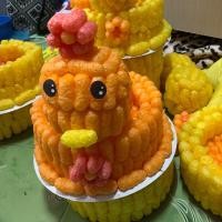 ราคา กระทงอาหารปลา ลายเป็ด สีส้มม (4642206520)