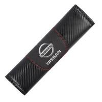 ราคา Ciscos ที่หุ้มเข็มขัดนิรภัยรถยนต์ คาร์บอนไฟเบอร์ ของแต่งภายในรถยนต์ สำหรับ Nissan Kicks March Almera Note JUKE (19466550009)