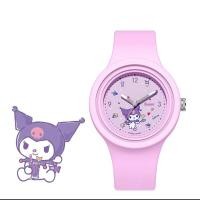 ราคา Sj sanrio Kuromi นาฬิกาซิลิโคนลายการ์ตูนรูปสุนัขอบเชยน่ารักนาฬิกานักเรียน (19599595128)