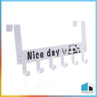 ราคา ที่แขวนของหลังบานประตู ไม่ต้องเจาะ ติดตั้งง่าย ตะขอแขวนเสื้อ ตะขออเนกประสงค์ DD703 (18686318600)