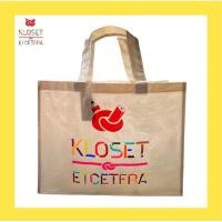ราคา Kloset ถุงหิ้วKloset ETC ของแท้จากshopกระเป๋าพิมพ์ลาย กระเป๋าถือ กระเป๋าแฟชั่น กระเป๋าใส่ของ (20054952222)